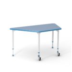 Activity-Tables-Classroom-Trapezoid-Casters-Paragon-Furniture