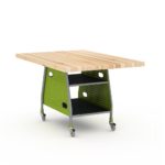 Maker-Invent-Makerspace-Table-Butcher-Block-Top-Casters-30-Paragon-Furniture