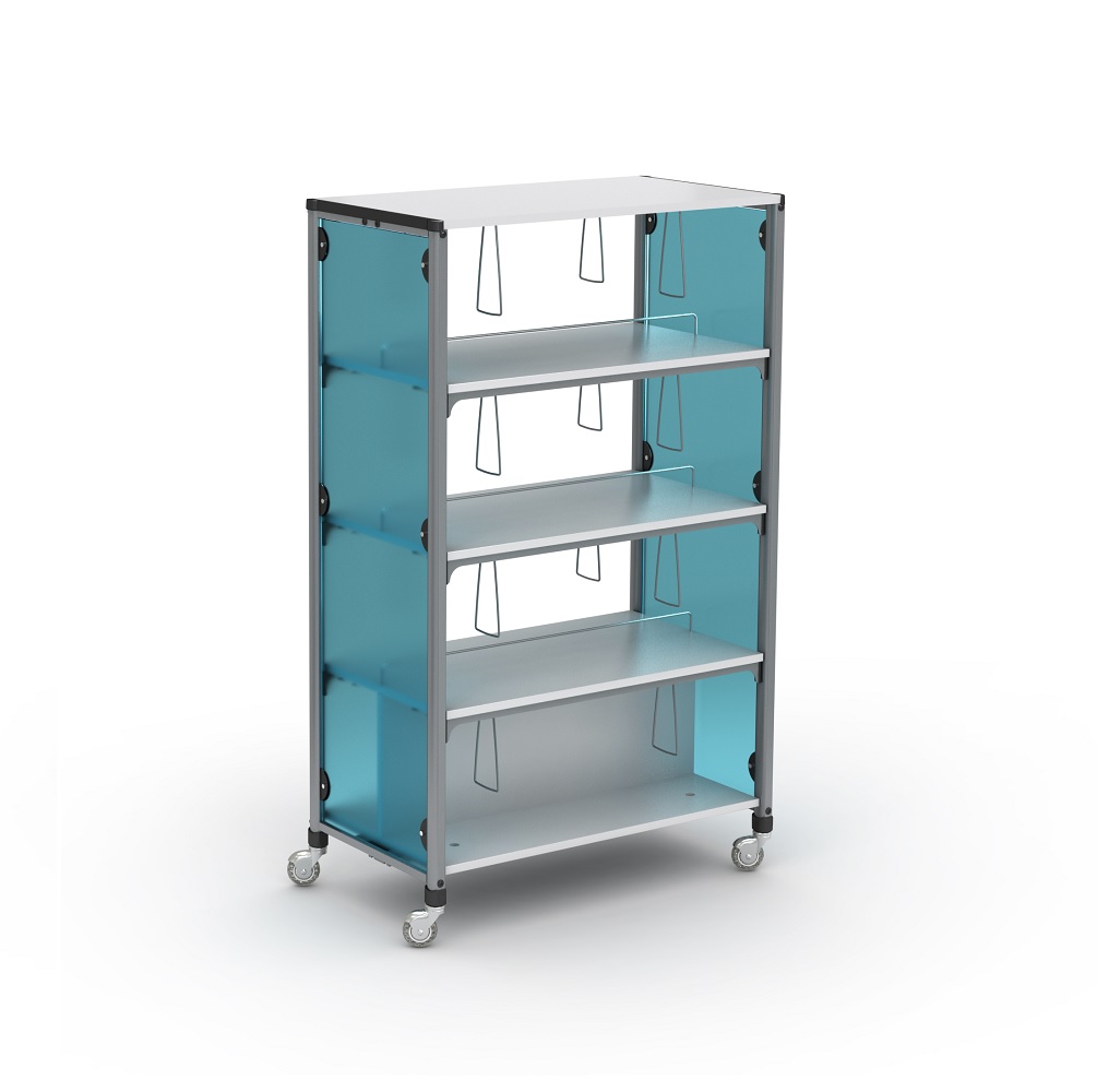 Storage Shelving Flexible School, Portable Library Shelving