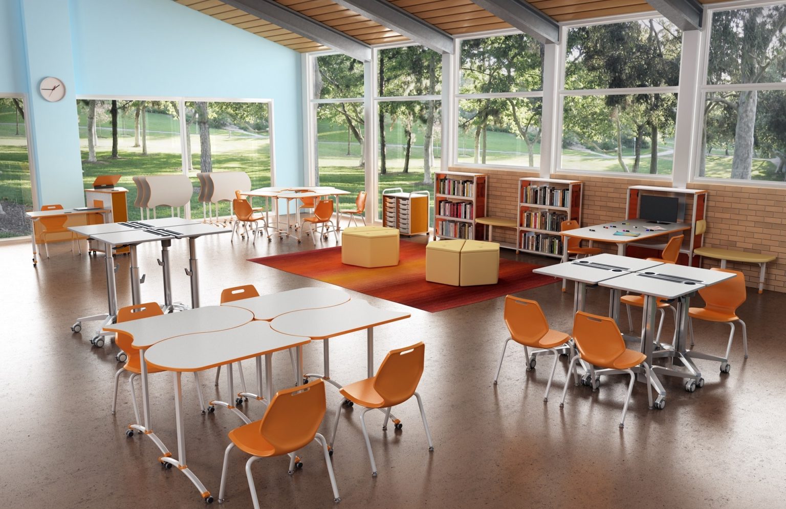 Flexible School Furniture Collaborative Classroom - Paragon Furniture