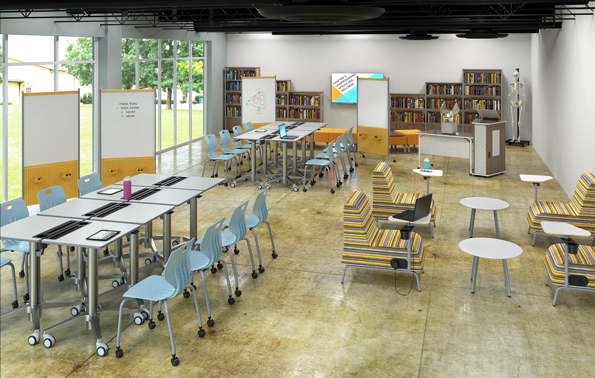 Flexible-Classroom-Sit-Stand-Desks-Soft-Seating-Paragon-Furniture