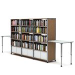 Information-Commons-Double-Face-Shelving-Set-Table-Paragon-Furniture