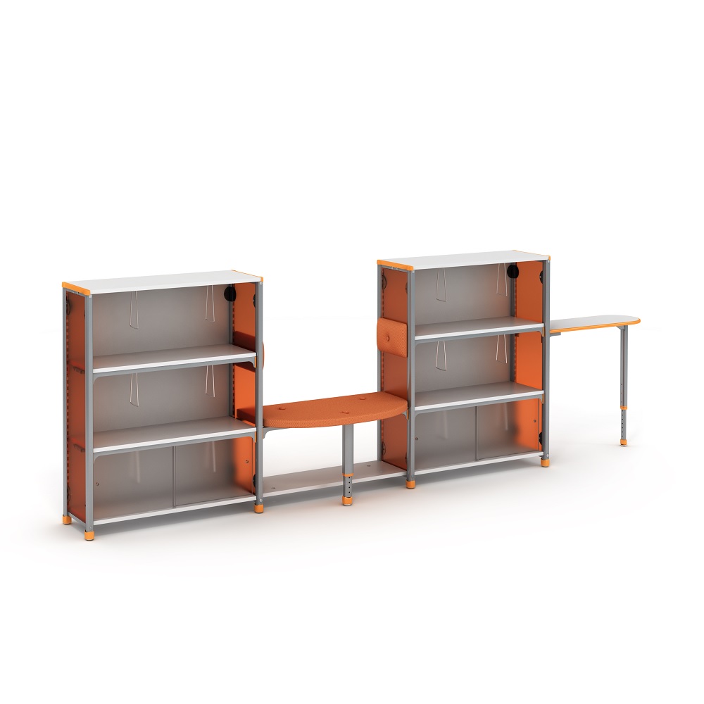 Information-Commons-Single-Face-Shelving-Combo-1-Paragon-Furniture