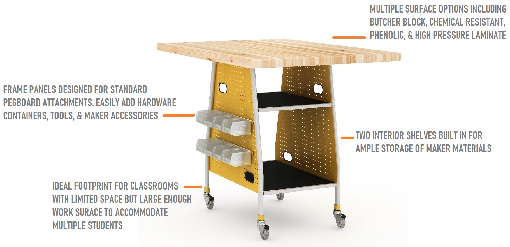 Maker Invent Table Details - Paragon Furniture