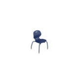 EMOJI CHAIR 4-LEG 12 MOD NAVY - PARAGON FURNITURE
