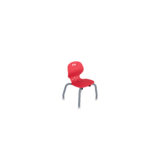 EMOJI CHAIR 4-LEG 12 RED - PARAGON FURNITURE