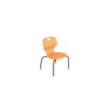 EMOJI CHAIR 4-LEG 14 ORANGESICLE - PARAGON FURNITURE