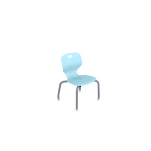 EMOJI CHAIR 4-LEG 14 VANILLA BLUE - PARAGON FURNITURE