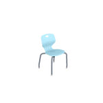 EMOJI CHAIR 4-LEG 16 VANILLA BLUE - PARAGON FURNITURE