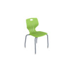 EMOJI CHAIR 4-LEG 18 GRASS GREEN - PARAGON FURNITURE