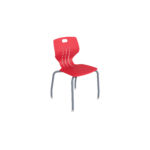 EMOJI CHAIR 4-LEG 18 RED - PARAGON FURNITURE