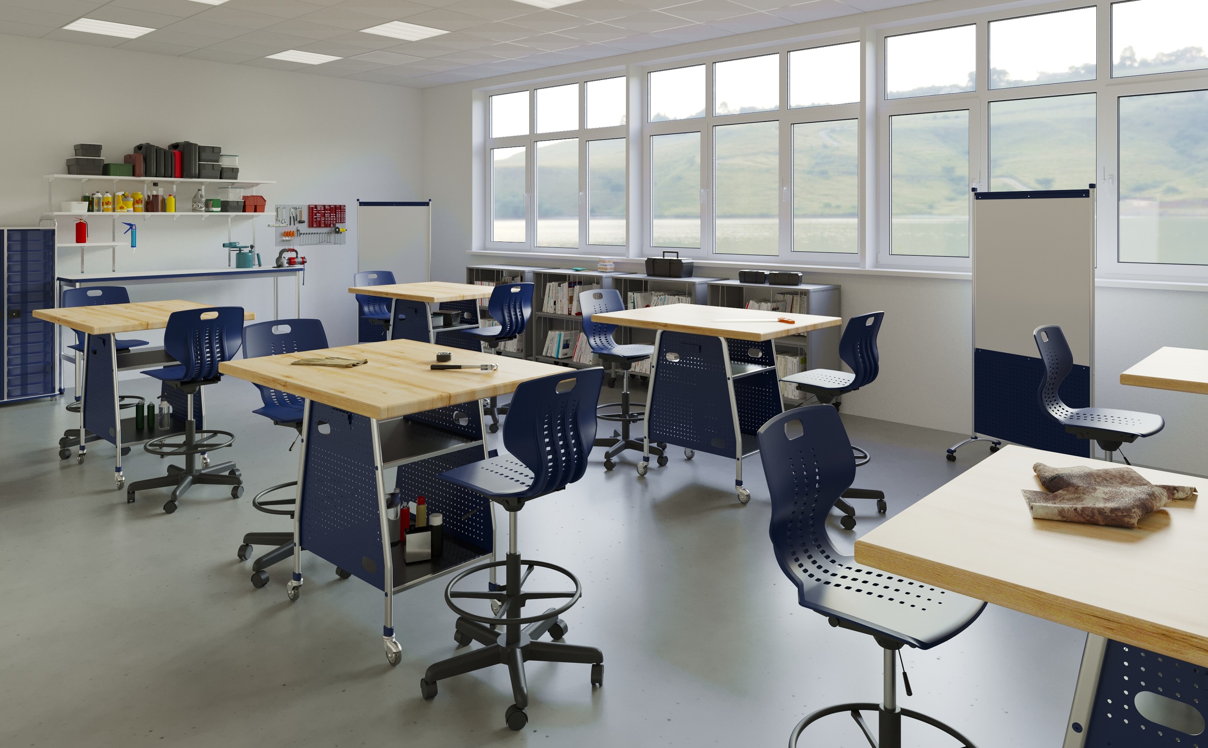 Makerspace Classroom - Paragon Furniture