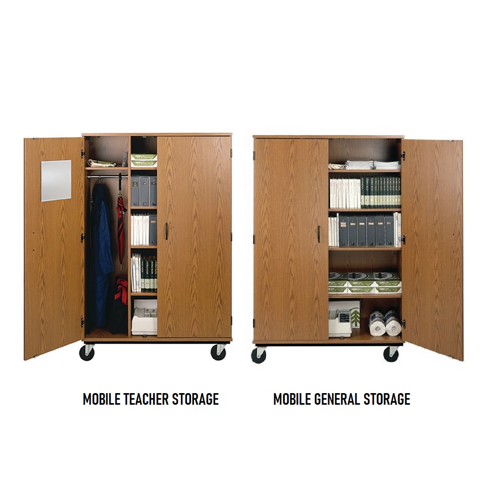 MOBILE TEACHER STORAGE & MOBILE GENERAL STORAGE