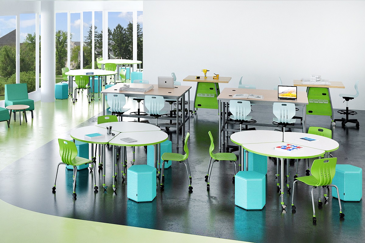 High School Mixed-Use Classroom - Paragon Furniture