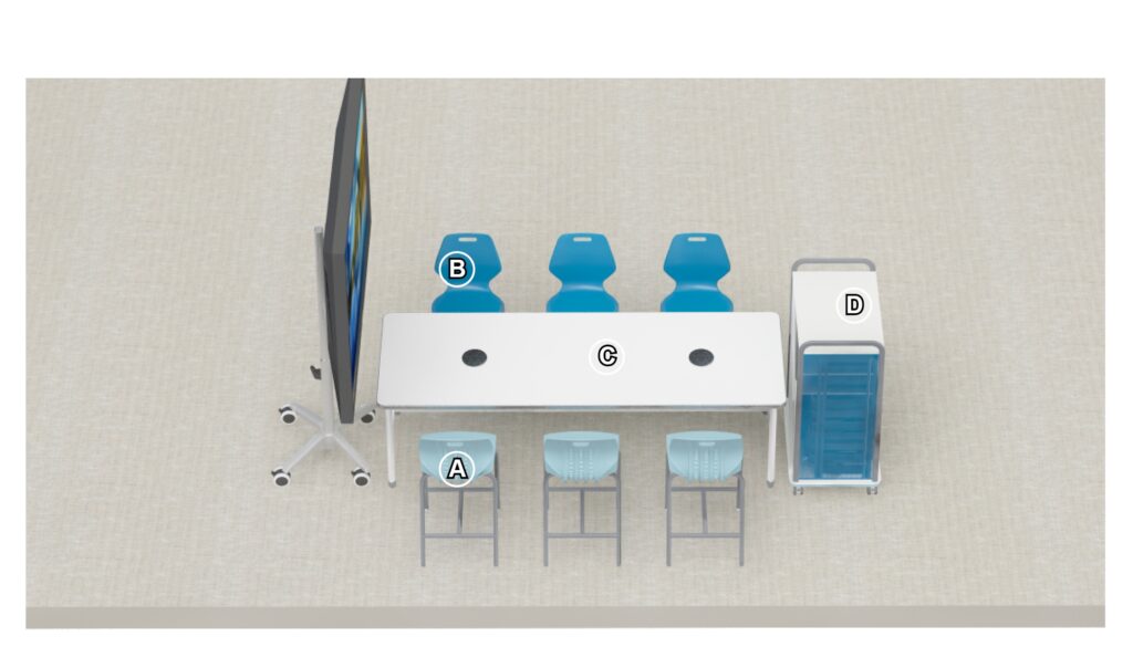EDSPACES BOOTH - SECTION 5 - PARAGON FURNITURE