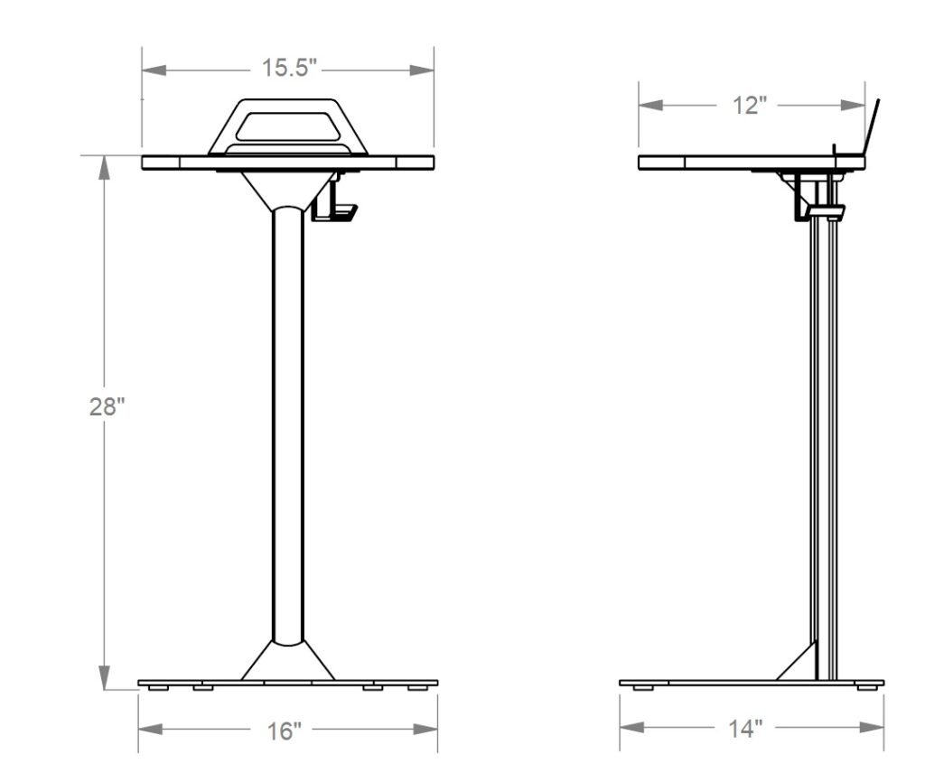 ROBIN TABLE DIMENSIONS - PARAGON FURNITURE