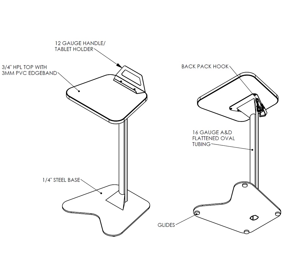 ROBIN TABLE FEATURES - PARAGON FURNITURE