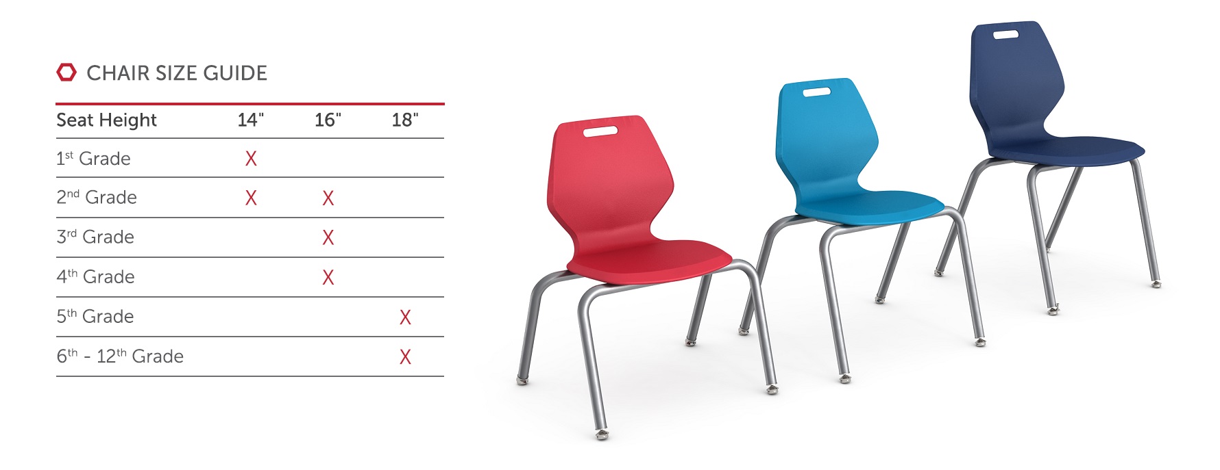 READY CHAIR SIZE GUIDE - PARAGON FURNITURE