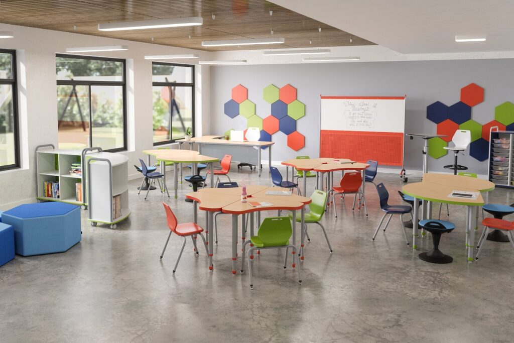 COLLABORATIVE CLASSROOM FURNITURE - PARAGON FURNITURE