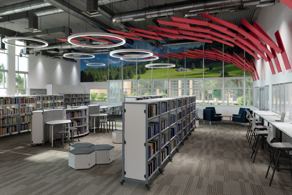 HIGH SCHOOL LIBRARY - PARAGON FURNITURE