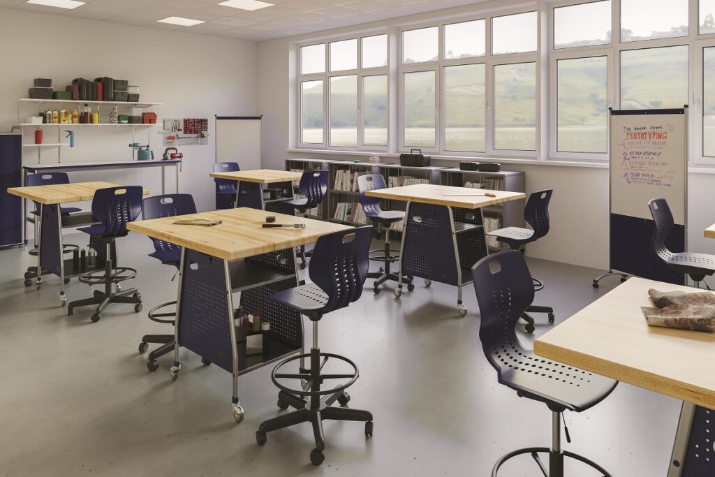 MAKERSPACE CLASSROOM - PARAGON FURNITURE