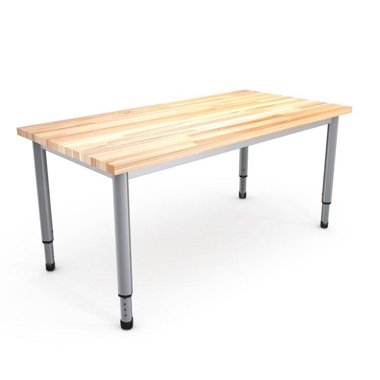 BUTCHER BLOCK TOP ALL-WELDED TABLE - PARAGON FURNITURE