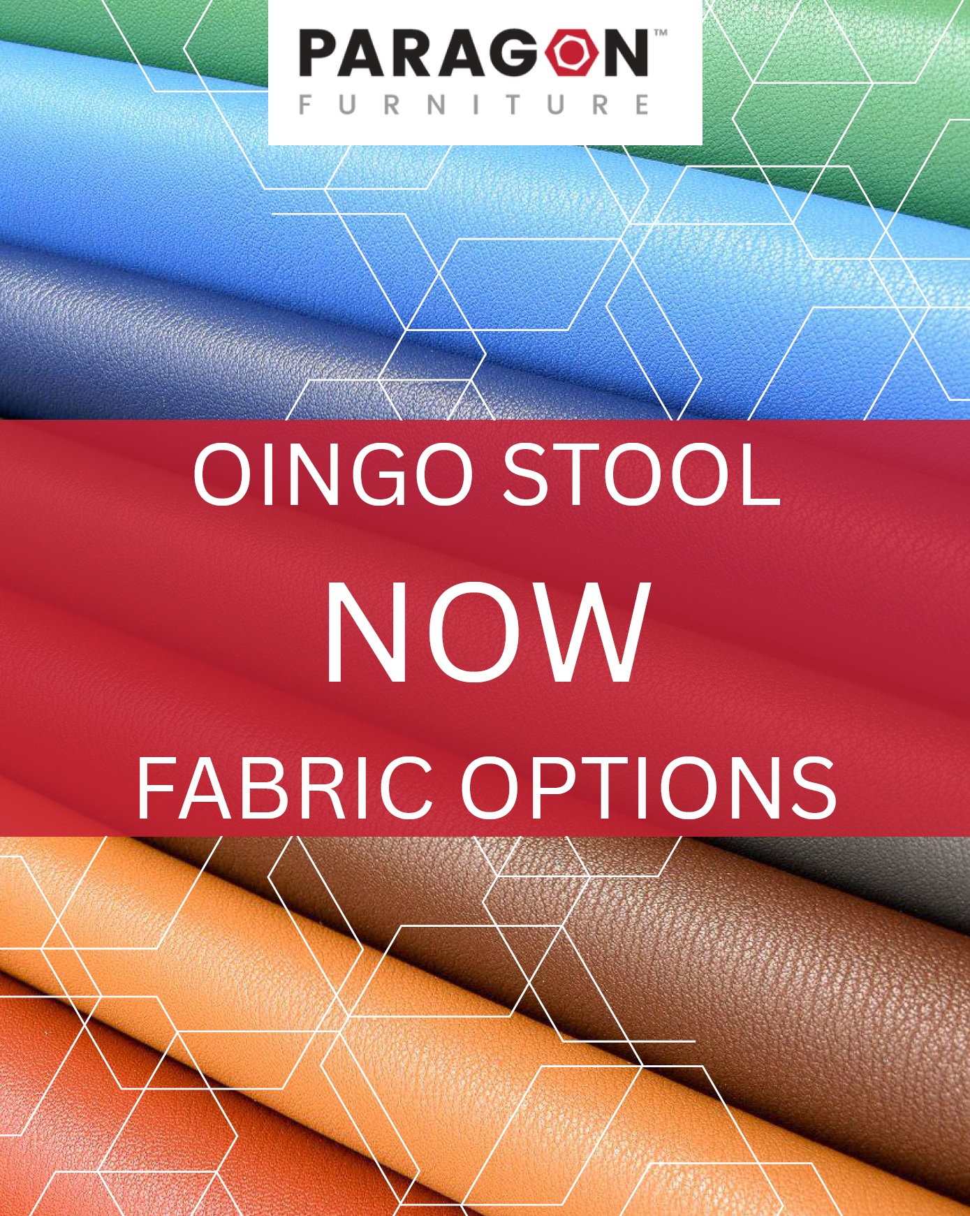 OINGO STOOL FABRIC OPTIONS - PARAGON FURNITURE