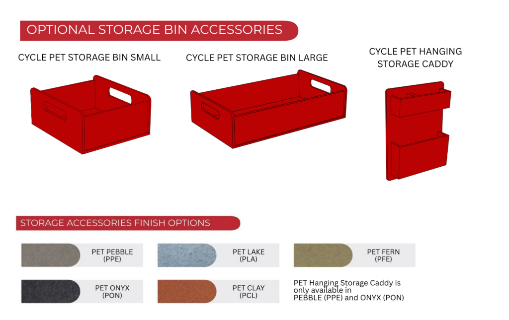 ACCESSORIES CYCLE CUT SHEET
