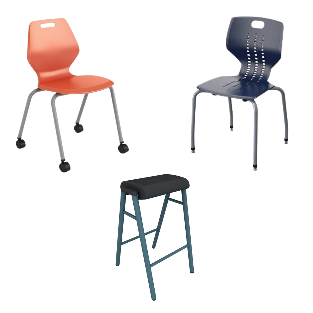 School chairs and student seating from Paragon Furniture