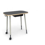 Cycle Single Student Desk with 4-legs