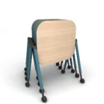 Set of 4 Cycle® Student Flip Top Desks topside